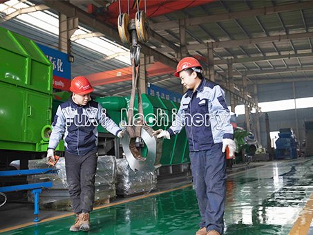 Tire wire separation system installation