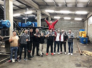 The joy of completing the installation and testing for our customers