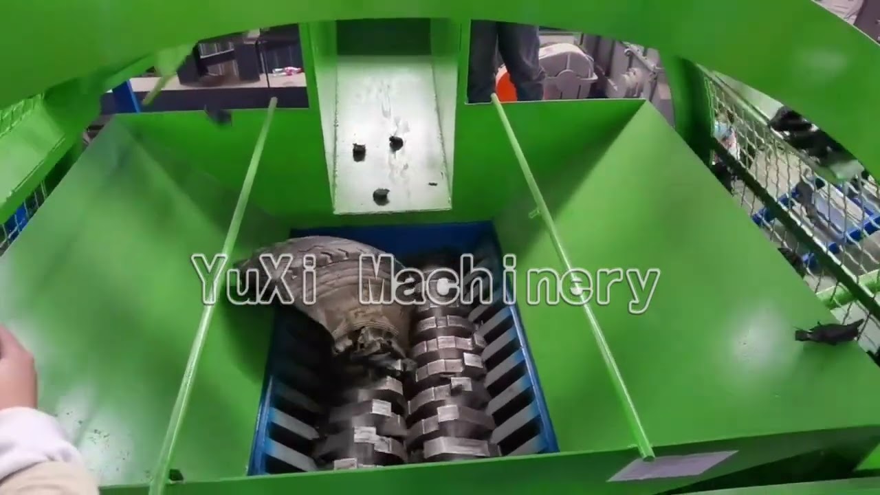 TDF (Tire-derived fuel) Shredding Plant