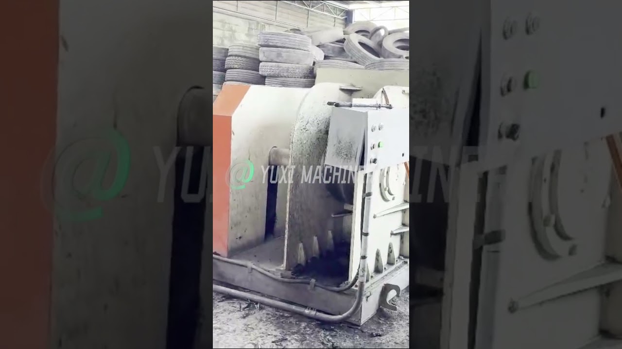 Mexico Automatic Double Hook Tire Wire Drawing Machine #tirerecycling