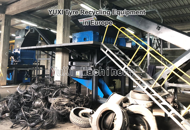 3T/H Waste Tire Recycling Machine 1 3t h waste tire recycling machine