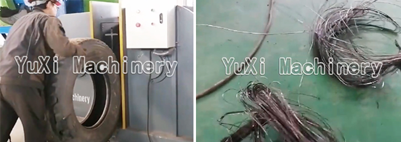 tire wire drawing machine working